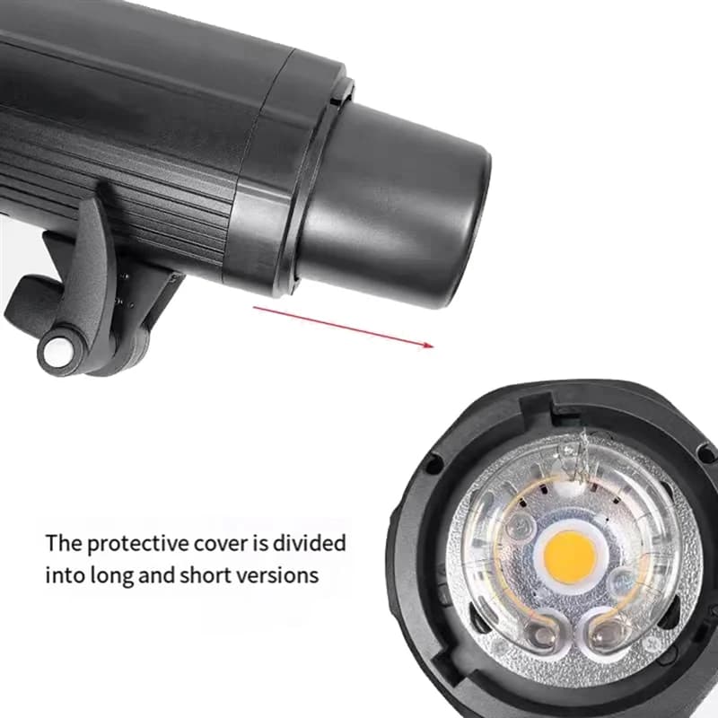 ABUO-Flash abat-jour ampoule Protection couverture abat-jour lumière coque couverture pour Studio ph