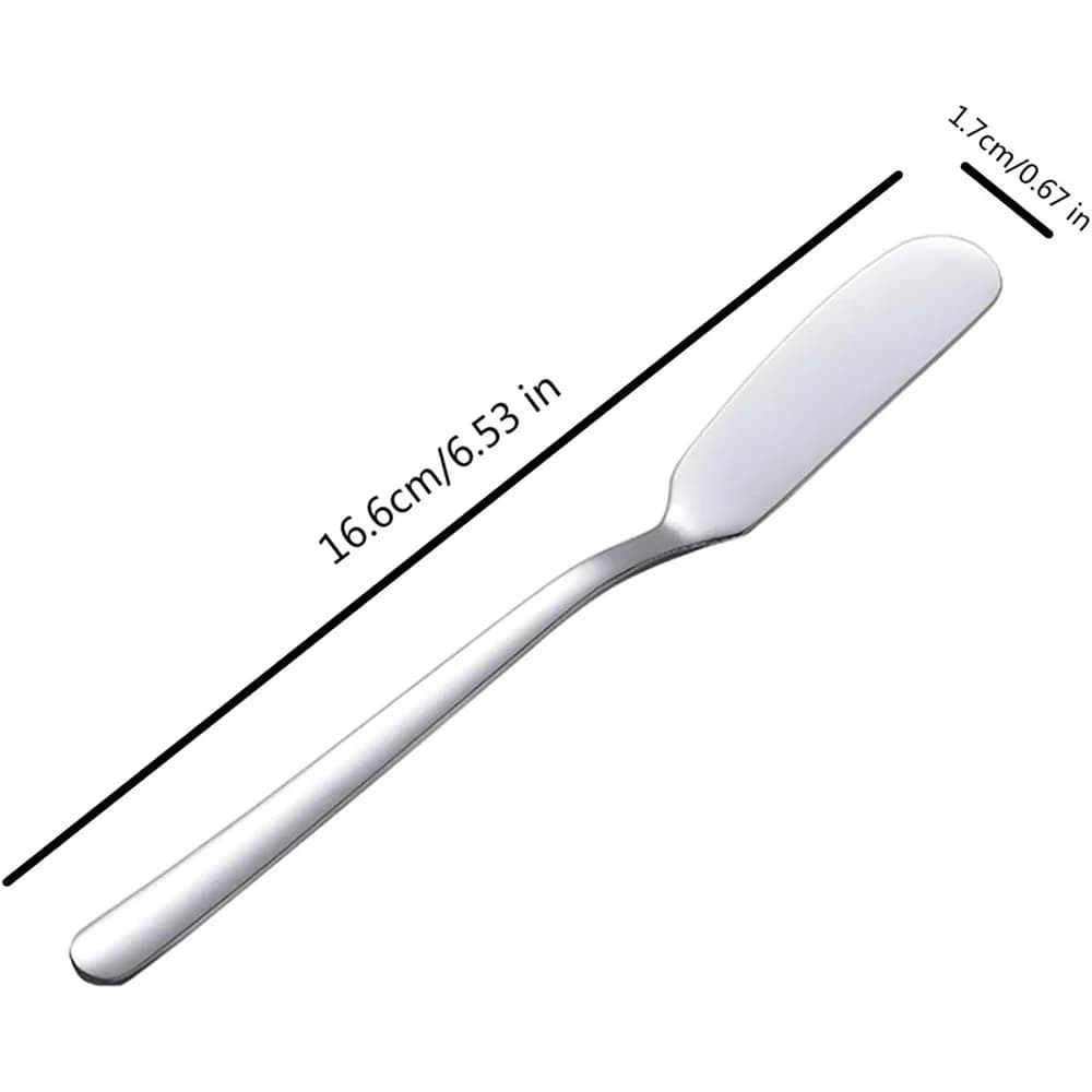 Épandeur de beurre de fromage en acier inoxydable, couteau polyvalent pour sandwichs, confitures, pa