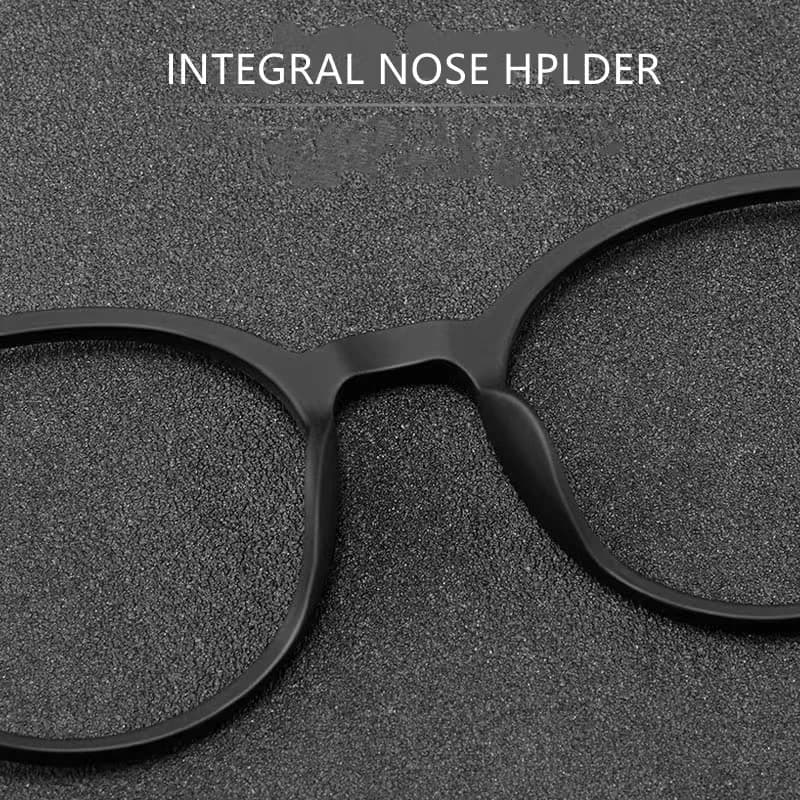 Lunettes de lecture rétro rondes en alliage de titane ultraléger pour hommes et femmes, anti-lumière
