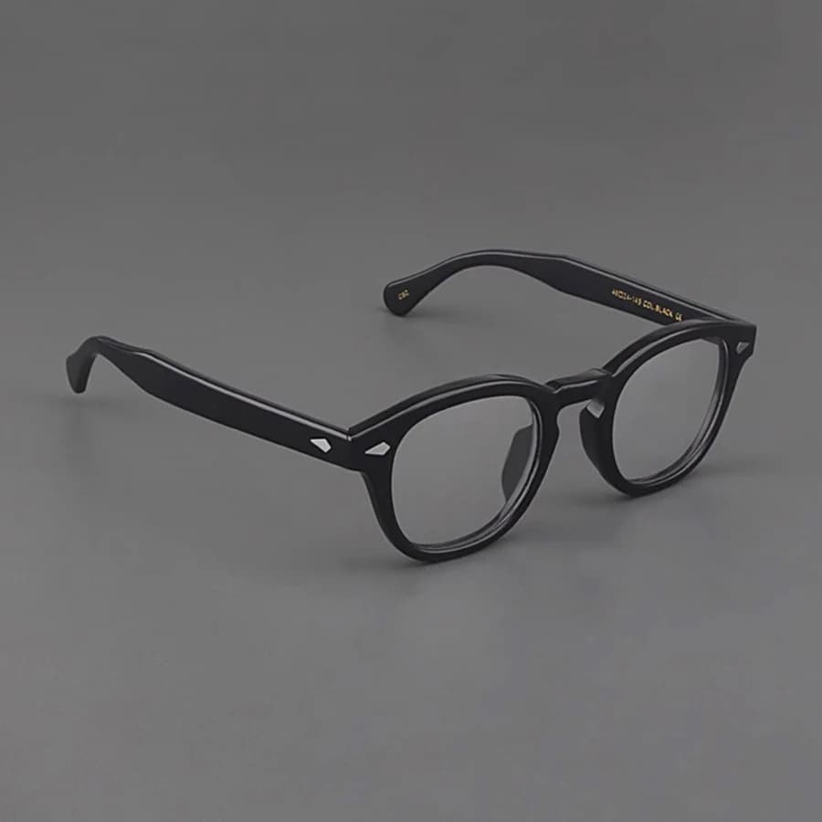 Monture de lunettes optiques hommes femmes Johnny Depp lunettes Vintage ordinateur acétate monture d