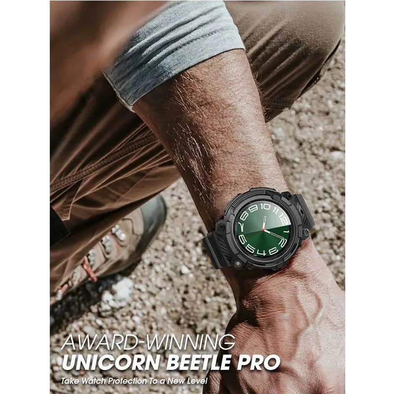 Étui de protection robuste SUPCASE UB Pro pour Samsung Galaxy Watch 6 Classic 47mm 2023, avec bracel