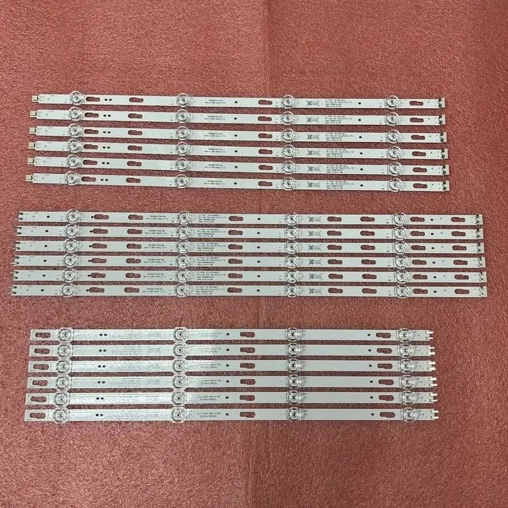 Bande LED pour Samsung BN96-50310A 50311A 50312A UE75TU7172U UE75TU8000U UE75TU7005K UN75TU7000 UN75