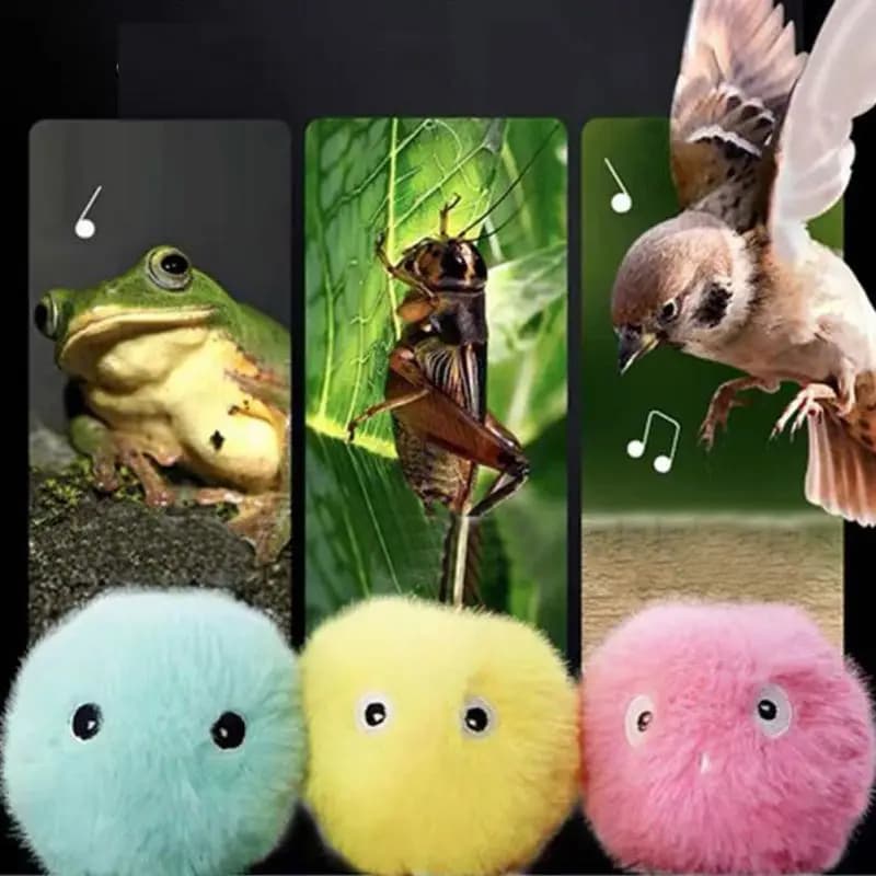 Jouets pour chats, balle interactive intelligente, herbe-aux-chats, jouet d'entraînement pour animau