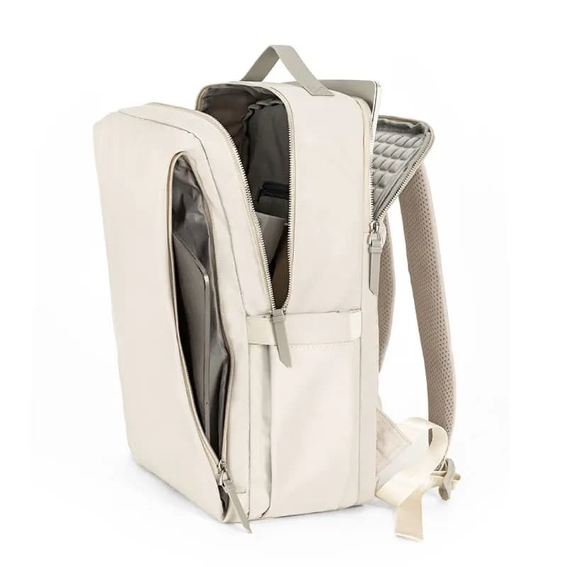 Nouveau sac à dos de voyage pour femmes Airbag résistant aux chocs 15 pouces pochette d'ordinateur h