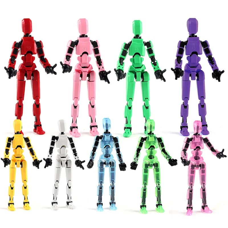 13 figurine Titan multi-articulé mobile Shapeshift Robot T13 Action Mannequin personnage et chien Fi