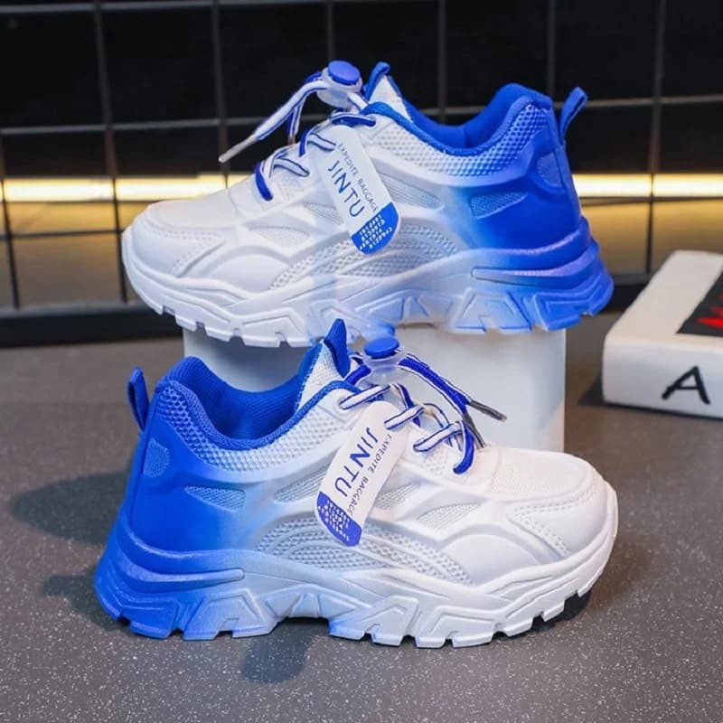 Chaussures de sport souples pour enfants, baskets de course en maille respirante, à la mode, pour ga
