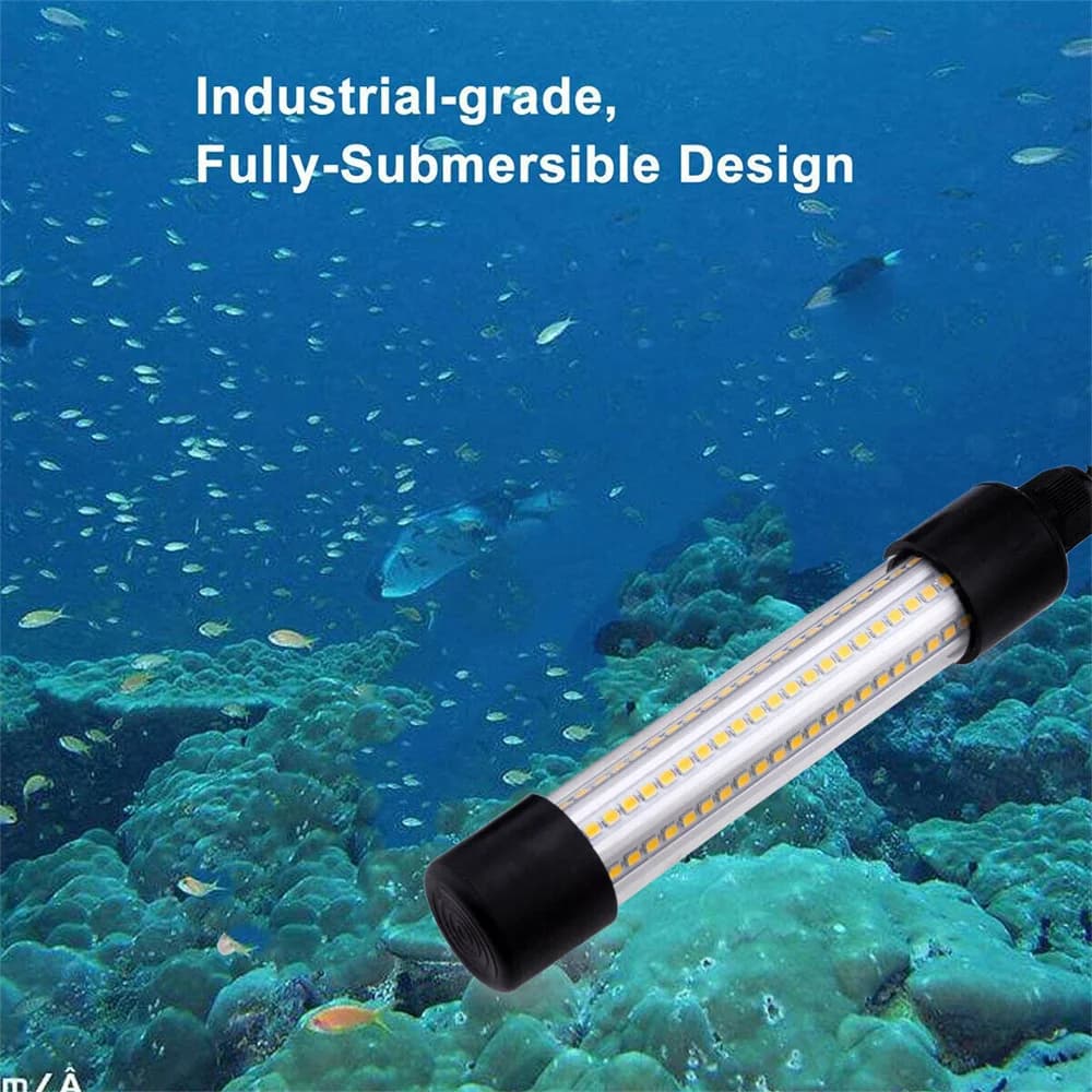12V LED lumière de pêche 126 pièces 2835 SMD leurres étanches lampe de recherche de poisson attirant