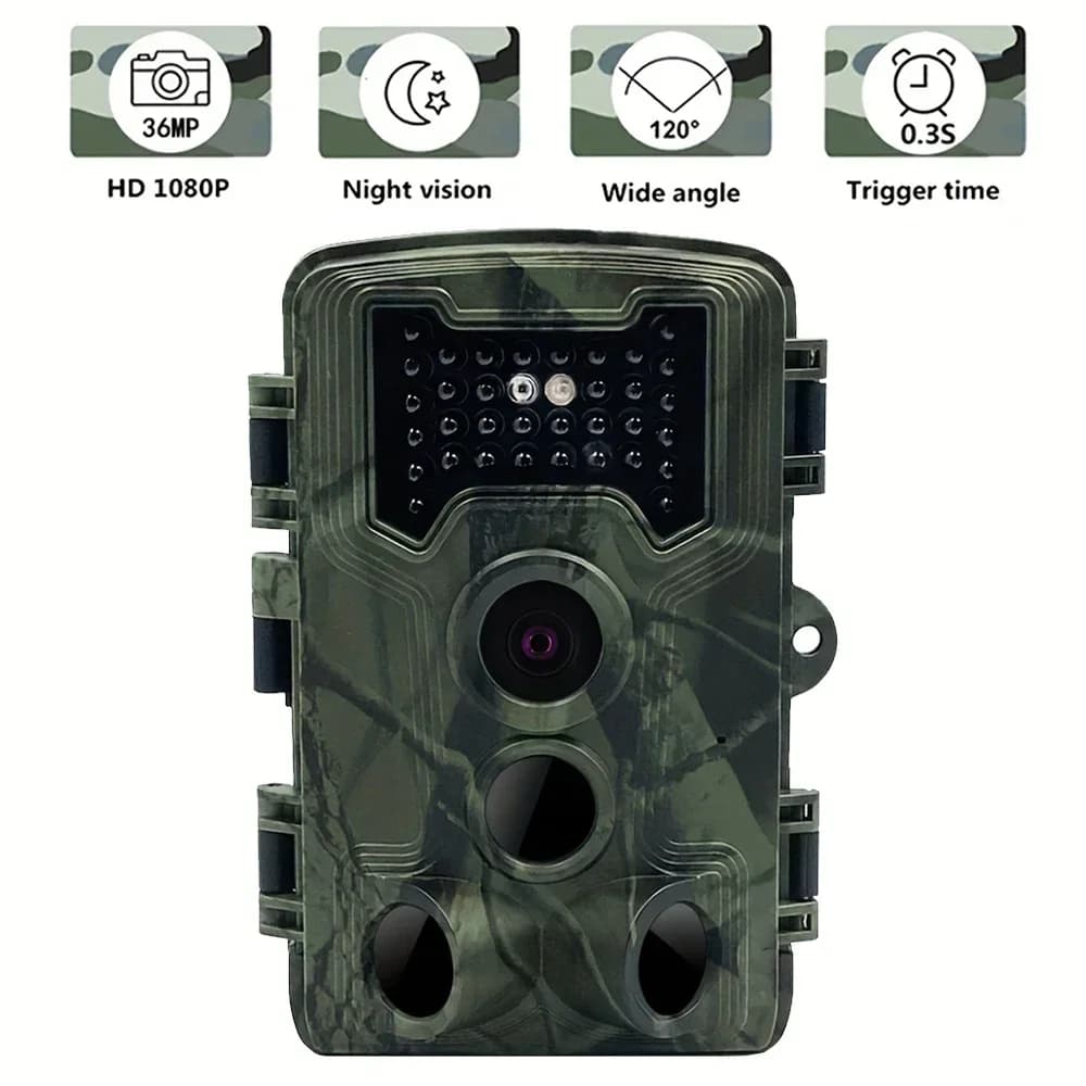 Caméra de chasse et de suivi des sentiers – Caméra de reconnaissance activée par le mouvement à visi