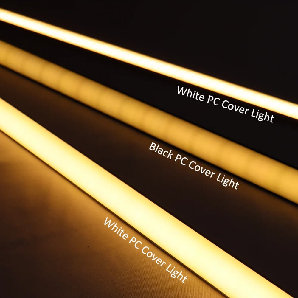 Profilé en aluminium LED, 0.5 m/pièce, coin en forme de U/V/W pour barre de bande LED 5050 2835, sup