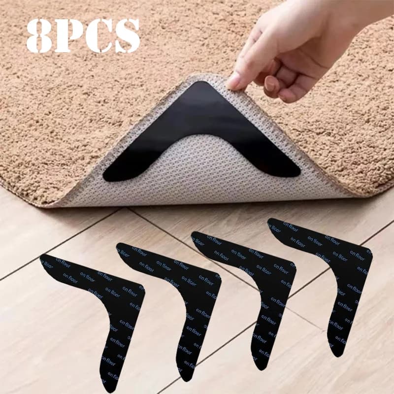 Autocollants à points de fixation auto-adhésifs solides, bande adhésive à boucle à crochet pour drap