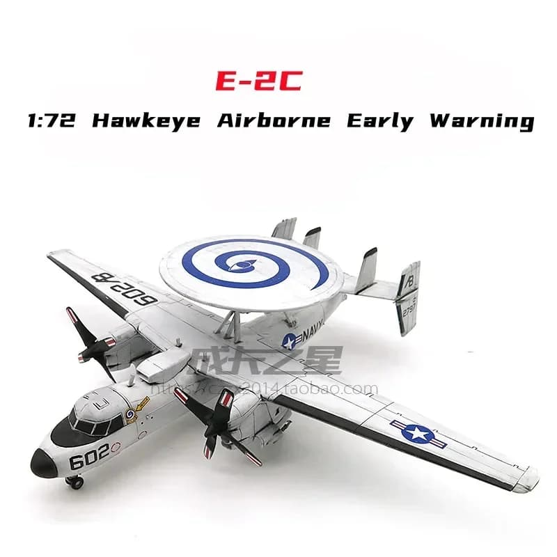 Modèle d'avion des états-unis, Hawkeye, avertissement précoce aéroporté, modèle d'assemblage, jouets