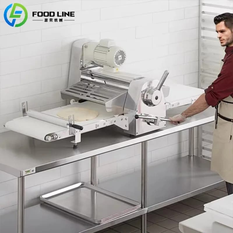 Machine électrique automatique commerciale de stratifrice de pâte de croissant de dessus de Table po