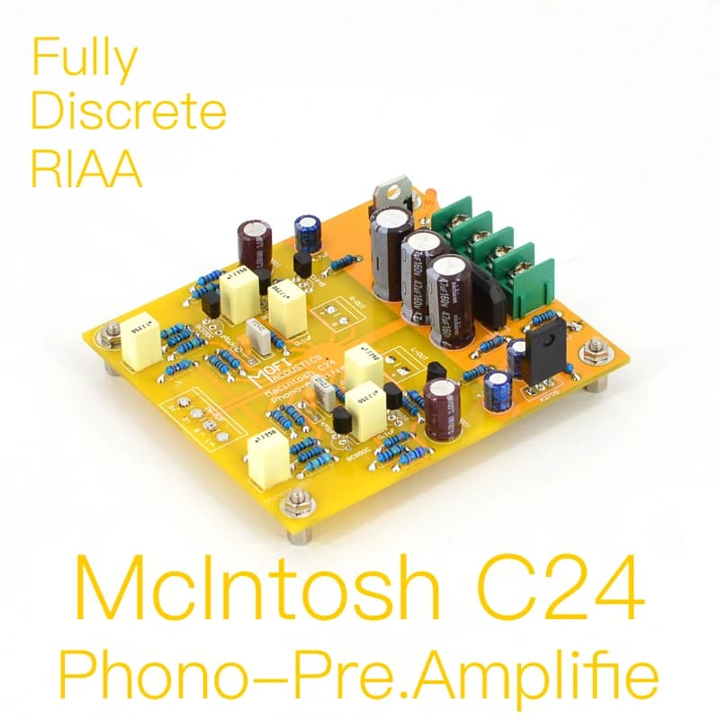 Circuit de base MOFI- McIntosh C24. PHONO.KIT de bricolage d'amplificateur et carte finie MM RIAA
