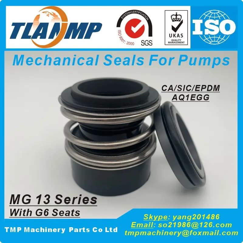 MG13/28-Z, MG13/28-G6 TLANMP-Johonneur mécaniques avec siège G6, pompes de la série TP 300, BQQV, BA