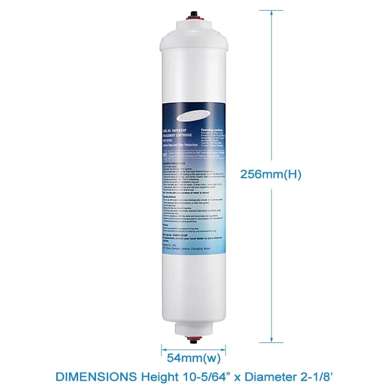 Compatible avec le filtre à eau en ligne du filtre à eau du réfrigérateur DA29-10105J pour AquaPure 