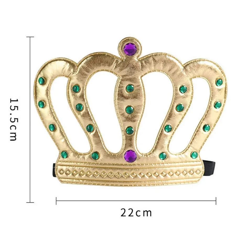 Couronne d'anniversaire élastique pour enfants, accessoires de photoshoot pour filles, bandeau de sa