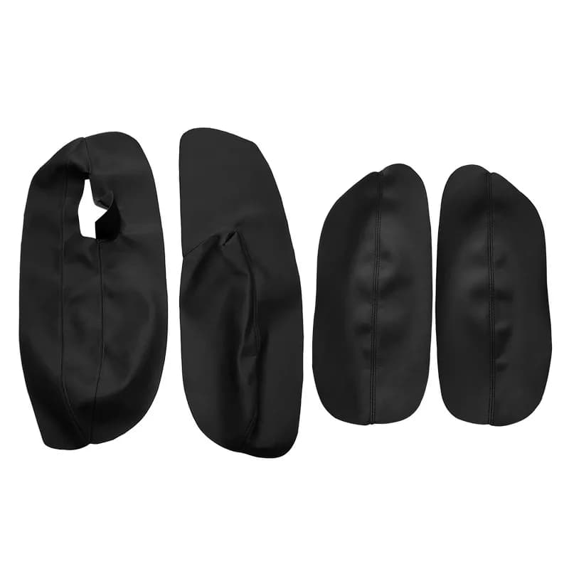 Juste de panneau d'accoudoir de porte en cuir microcarence pour voiture, garniture pour VW Golf 4 MK