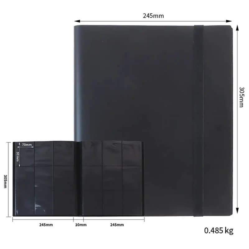 Classeurs et albums de rangement pour cartes de jeu (160/360 cartes) – Idéal pour cartes Pokémon, Yu
