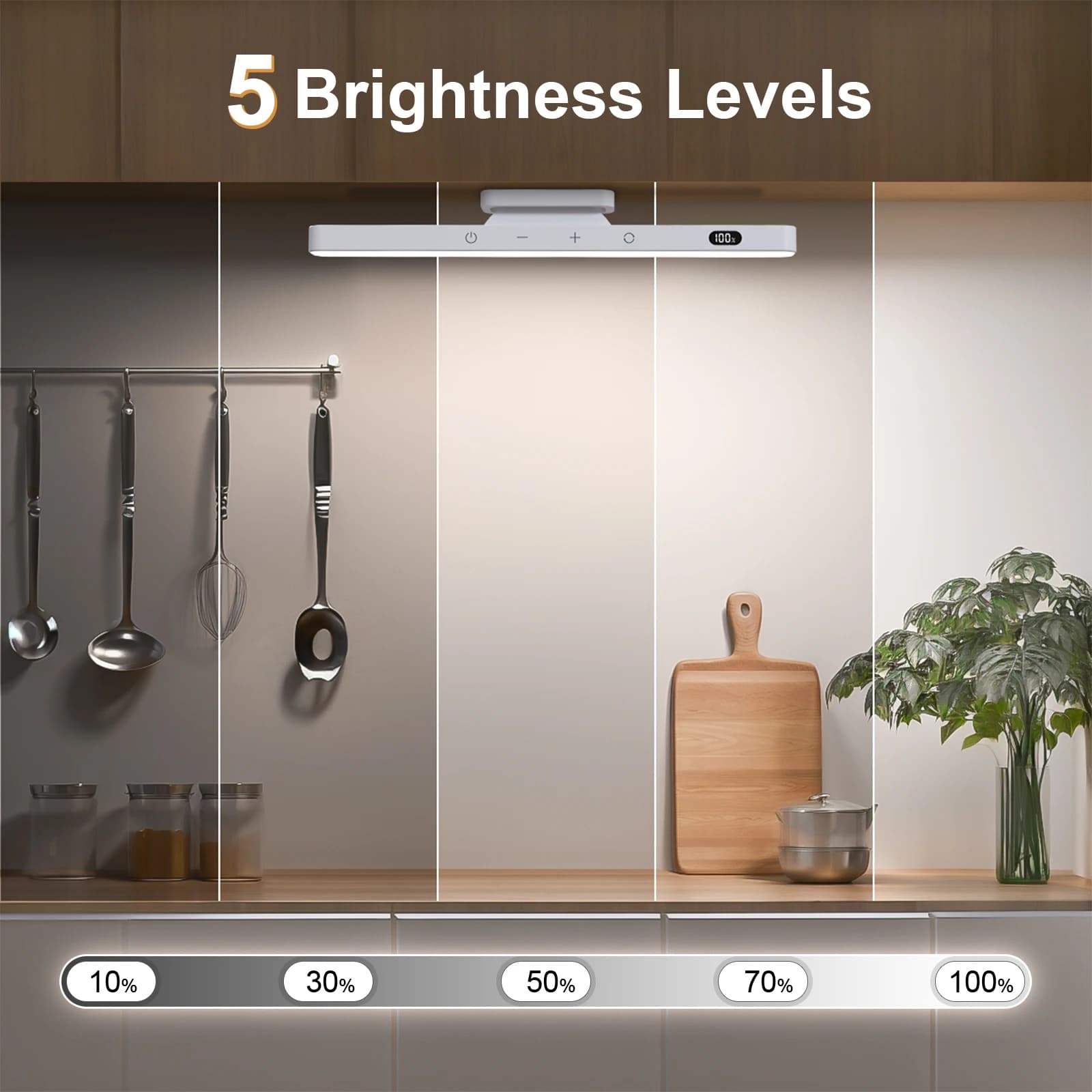 WILLED – lumières de miroir à intensité variable, 5W, 3 couleurs, lumière de maquillage réglable ave