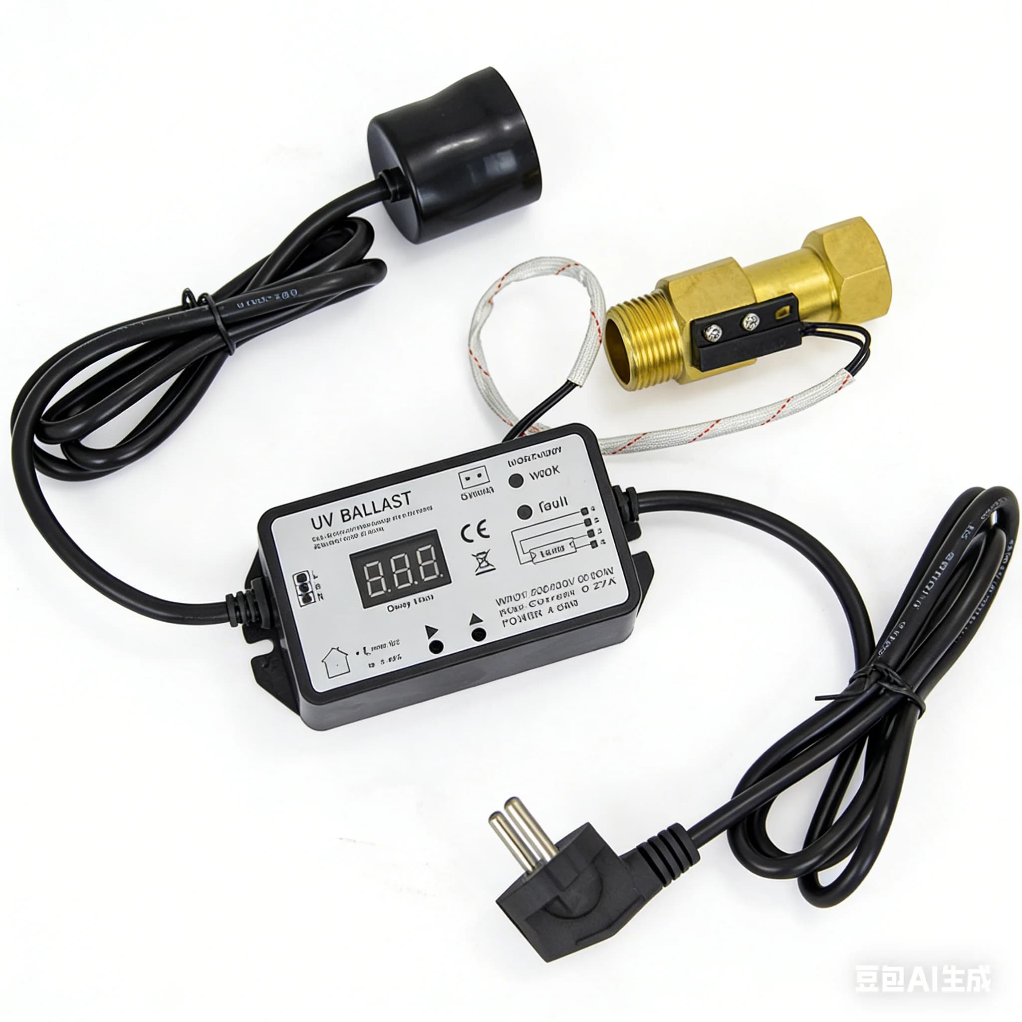 Ballast de capteur de débit Coronwater 25W pour lampe UV de filtre à eau - Pièce essentielle pour le
