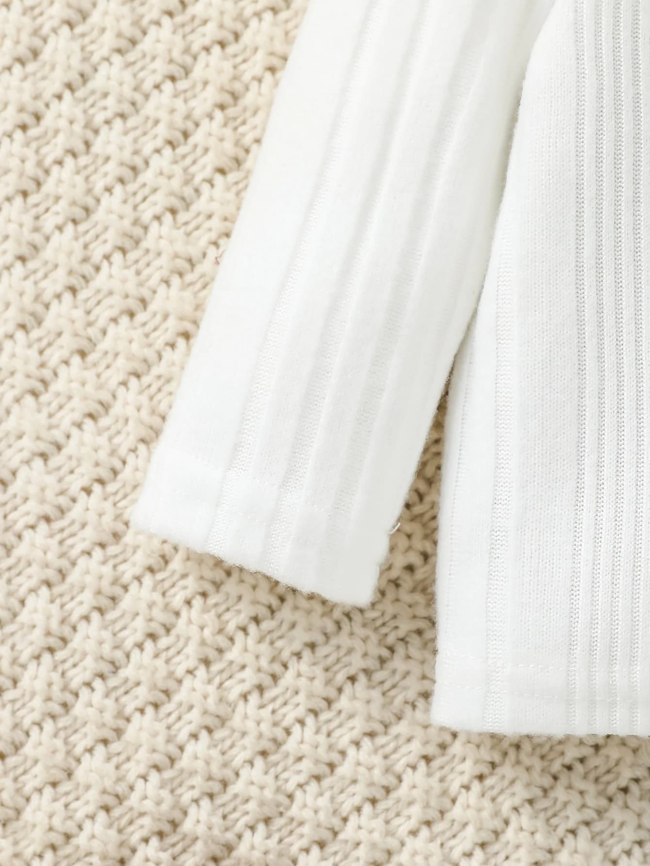 2 pièces bébé garçons/filles toutes saisons haut à manches longues + bretelles pantalon costume vête