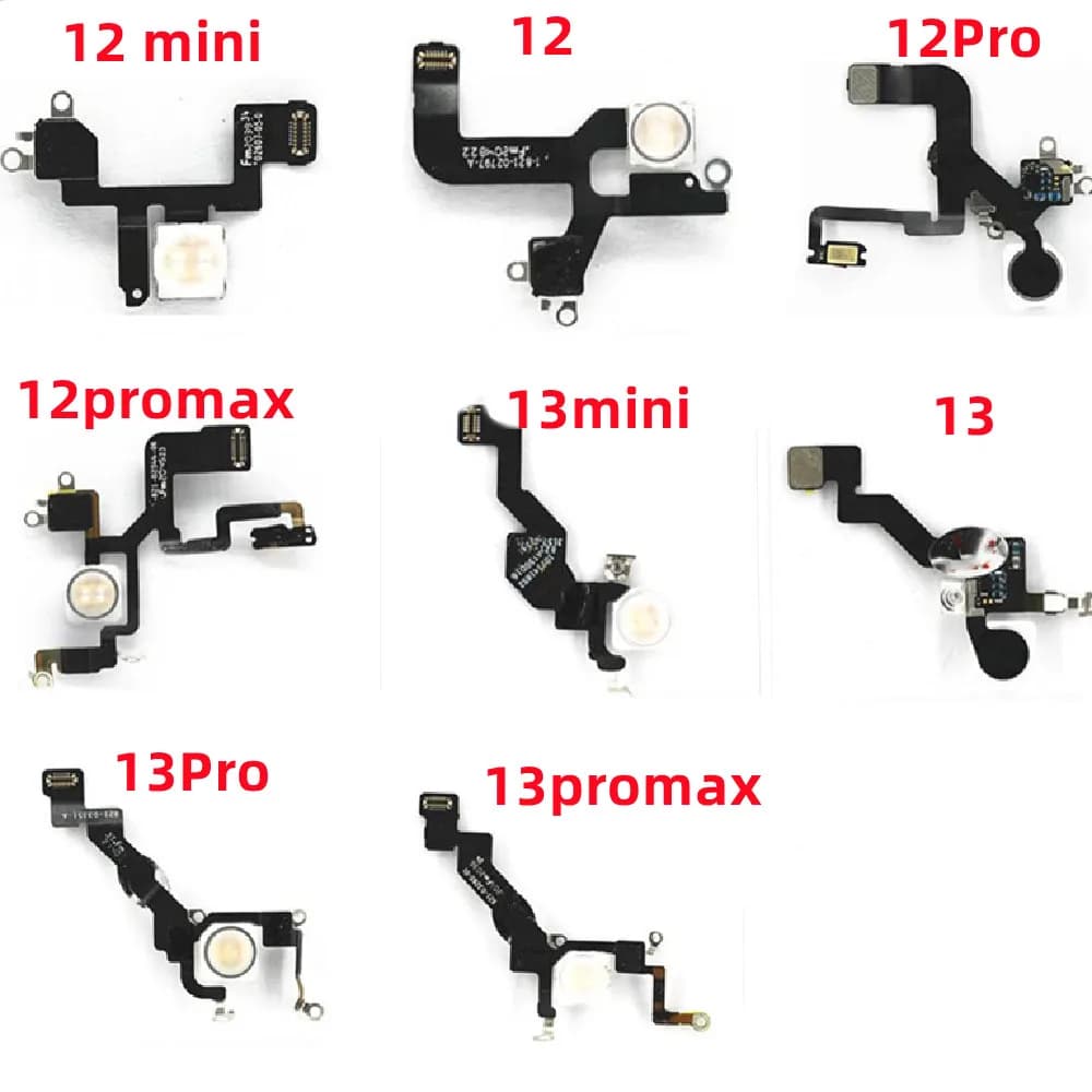 Capteur de lumière Flash d'ambiance de Distance de proximité, câble flexible LED, pièces de réparati