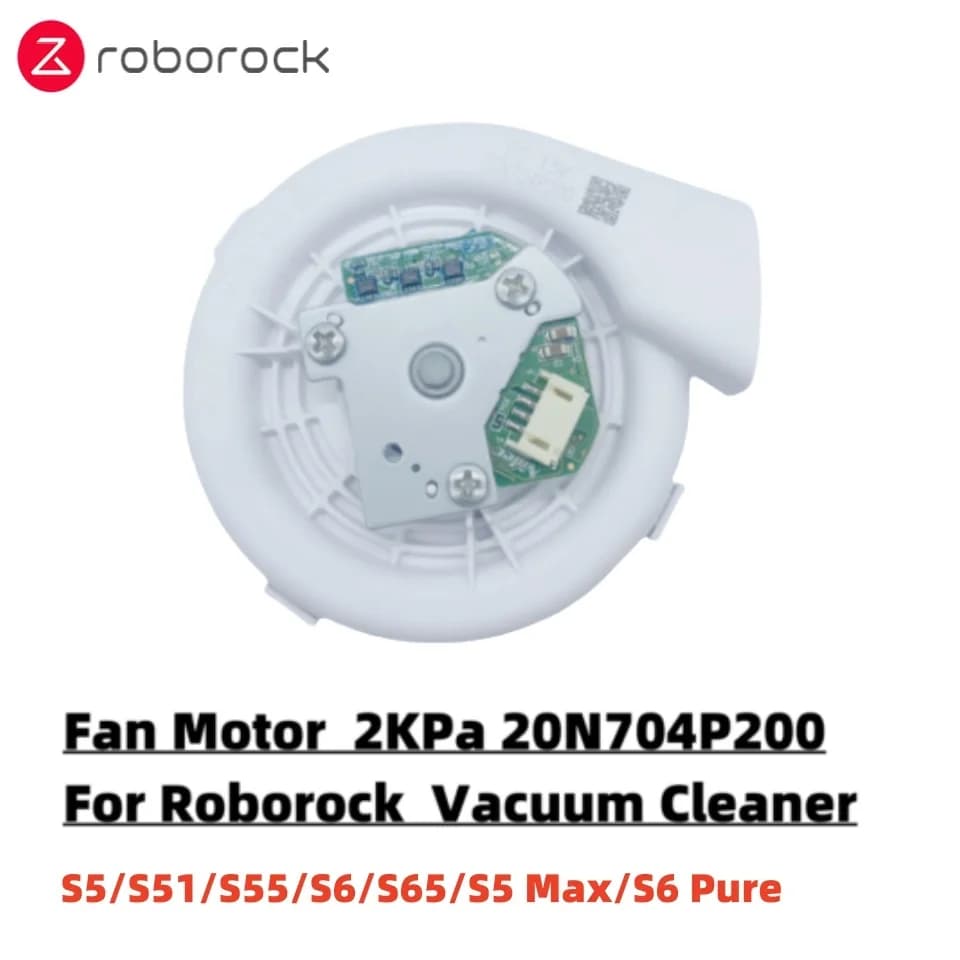 Moteur de ventilateur 2KPa 20N704P200 pour Roborock S5/S51/S55/Dock/S65/S5 Max/Dock, pièces de recha
