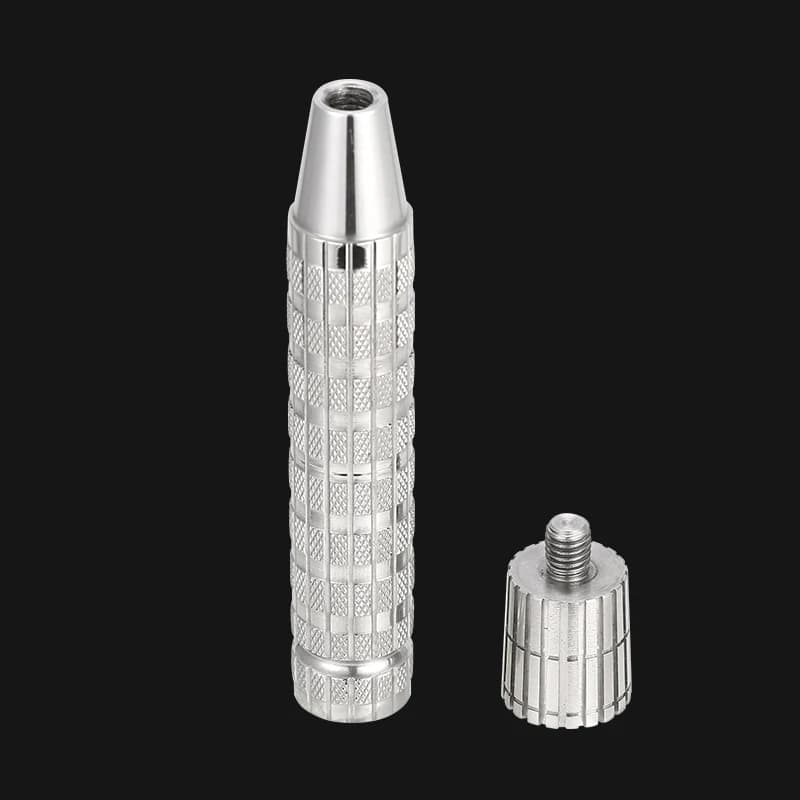Accessoires de rasoir manuel pour hommes, poignée de rasoir de sécurité à Double bord en acier inoxy