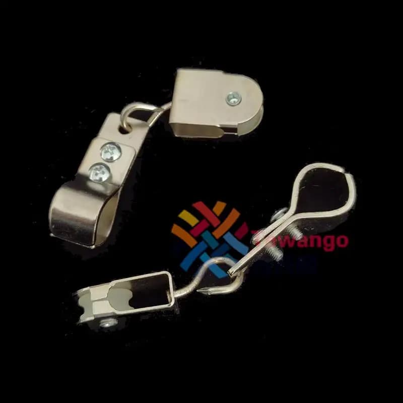 Poulie métallique + colliers de serrage suspendus, accessoires d'installation pour auvent ondulé, Pe