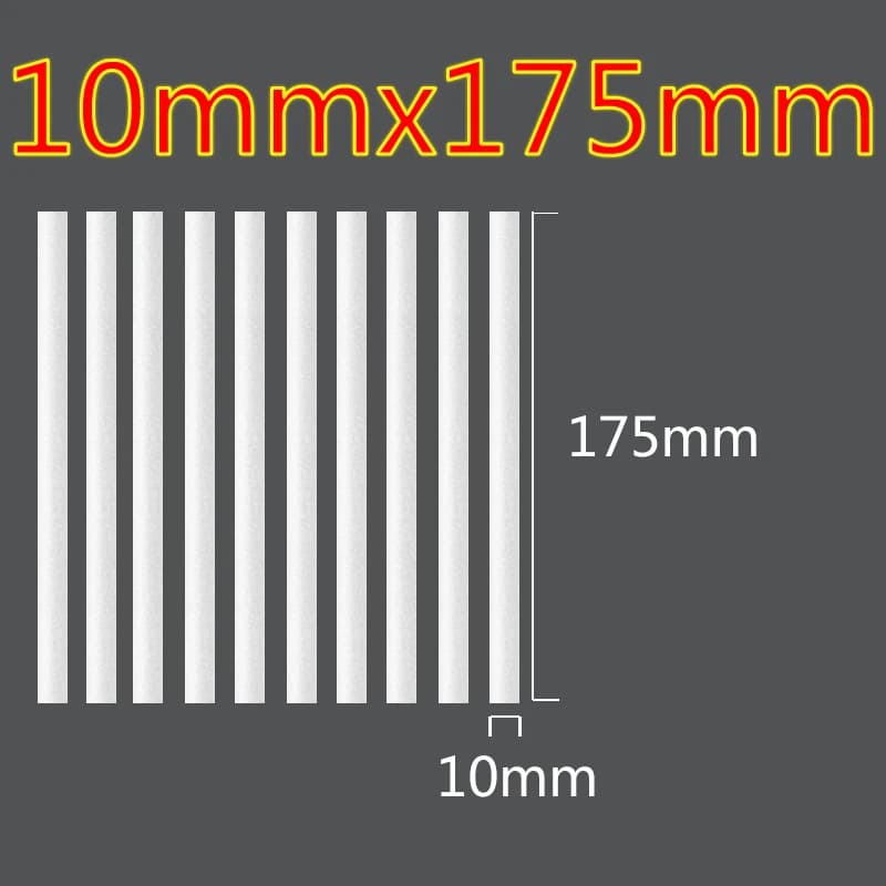 Éponge de remplacement de filtre d'humidificateur d'air longue durée de 10mm x 175mm pour les diffus