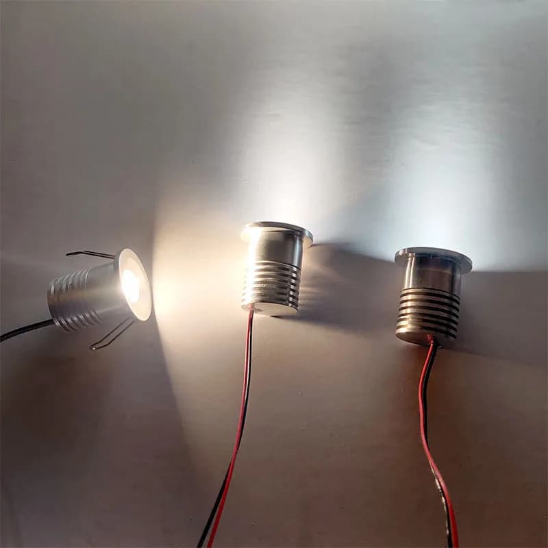 Mini projecteur Led à intensité variable 12V 24V 2W 3W, lumière extérieure étanche IP65, pour maison