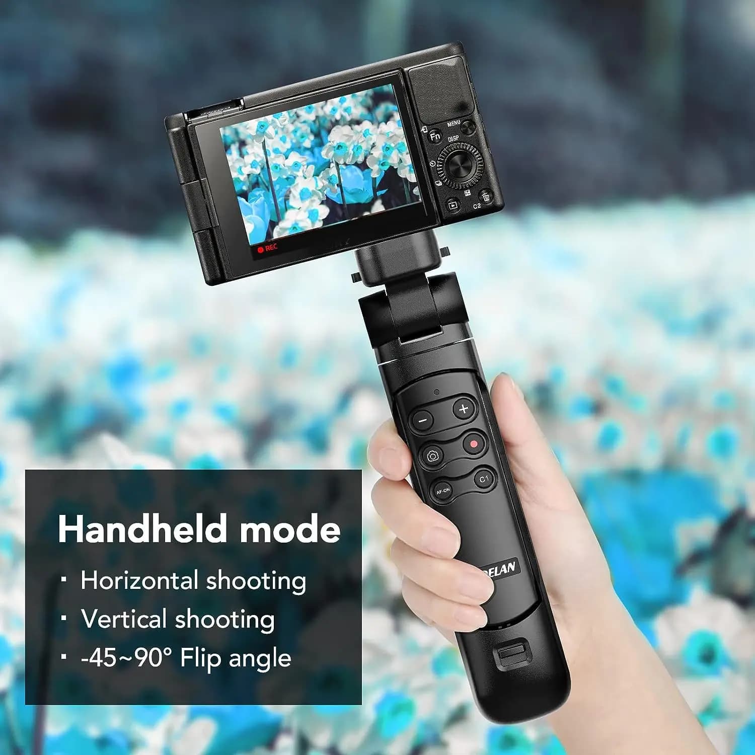 AODELAN trépied de prise de vue sans fil pour Sony avec télécommande d'appareil photo pour toujours,