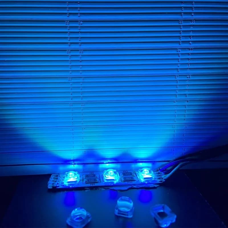Lentille LED pour Clip SMD 5050 LED WS2812 APA102 WS2811 SK6812 30 60 90 120, objectif d'angle de 14