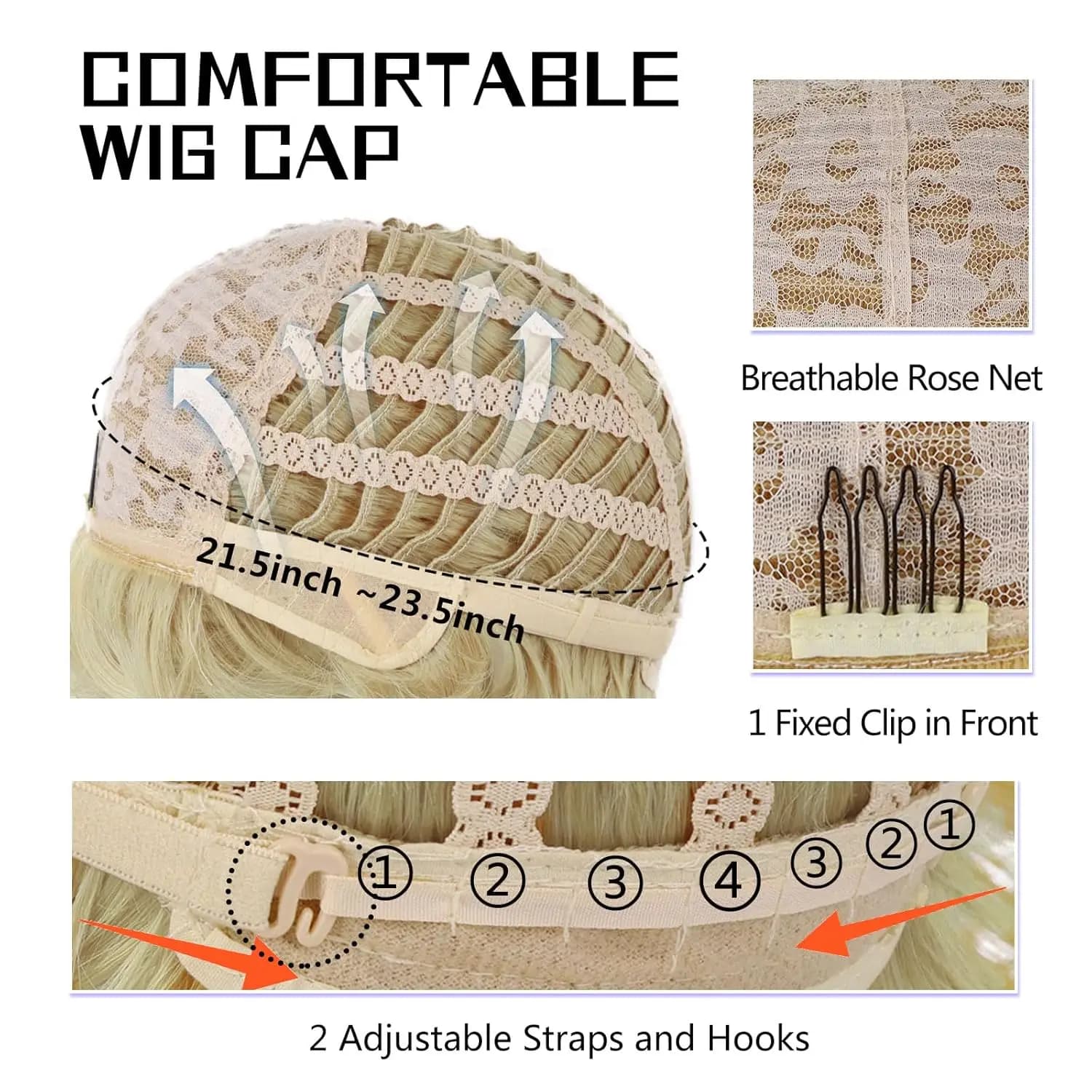 Costume Donald synthétique 3 pièces, cravate rouge, épingle de drapeau, compatible avec la perruque 