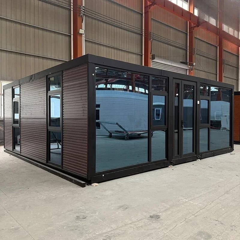 Meilleur Prix Maison Conteneur Pliante Extensible Isolée 40ft 30ft 20ft Villa Préfabriquée Étanche M