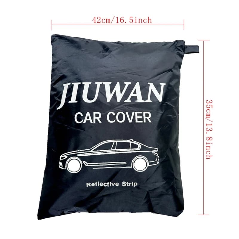 Pare-soleil Double couleur pour extérieur de voiture, Protection anti-poussière avec bandes réfléchi