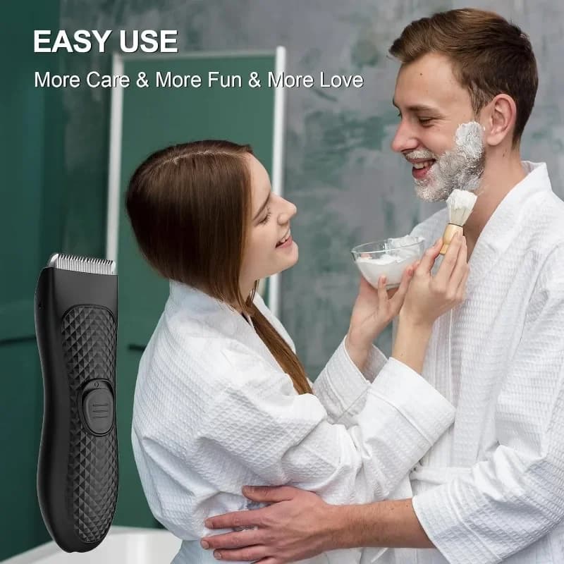 Tondeuse à cheveux électrique pour hommes, rasoir à boule Rechargeable, tête de lame en céramique re