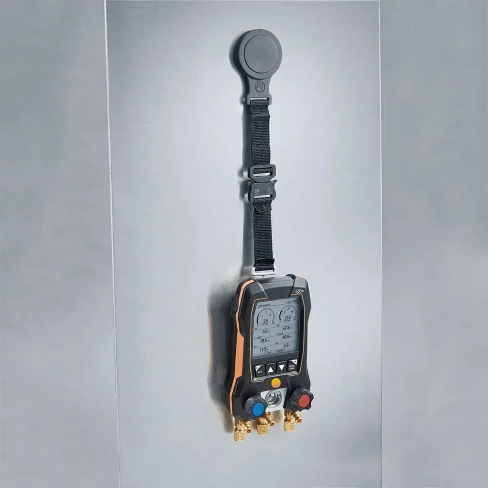 Testo 550s/557s/549 jauge réfrigération collecteur numérique manomètre électrique 05631550 ensemble 