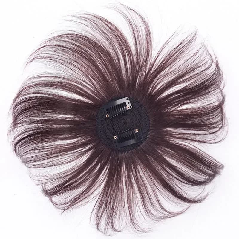 Toppers de cheveux humains de réparation de cheveux supérieurs légers, postiche naturelle, extension