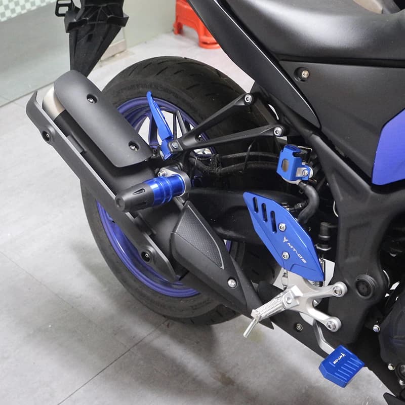 Tapis d'échappement de moto pour YAMAHA YZF R3 R25 YZF-R3 MT-03 MT-03 MT03 MT25, protection du corps