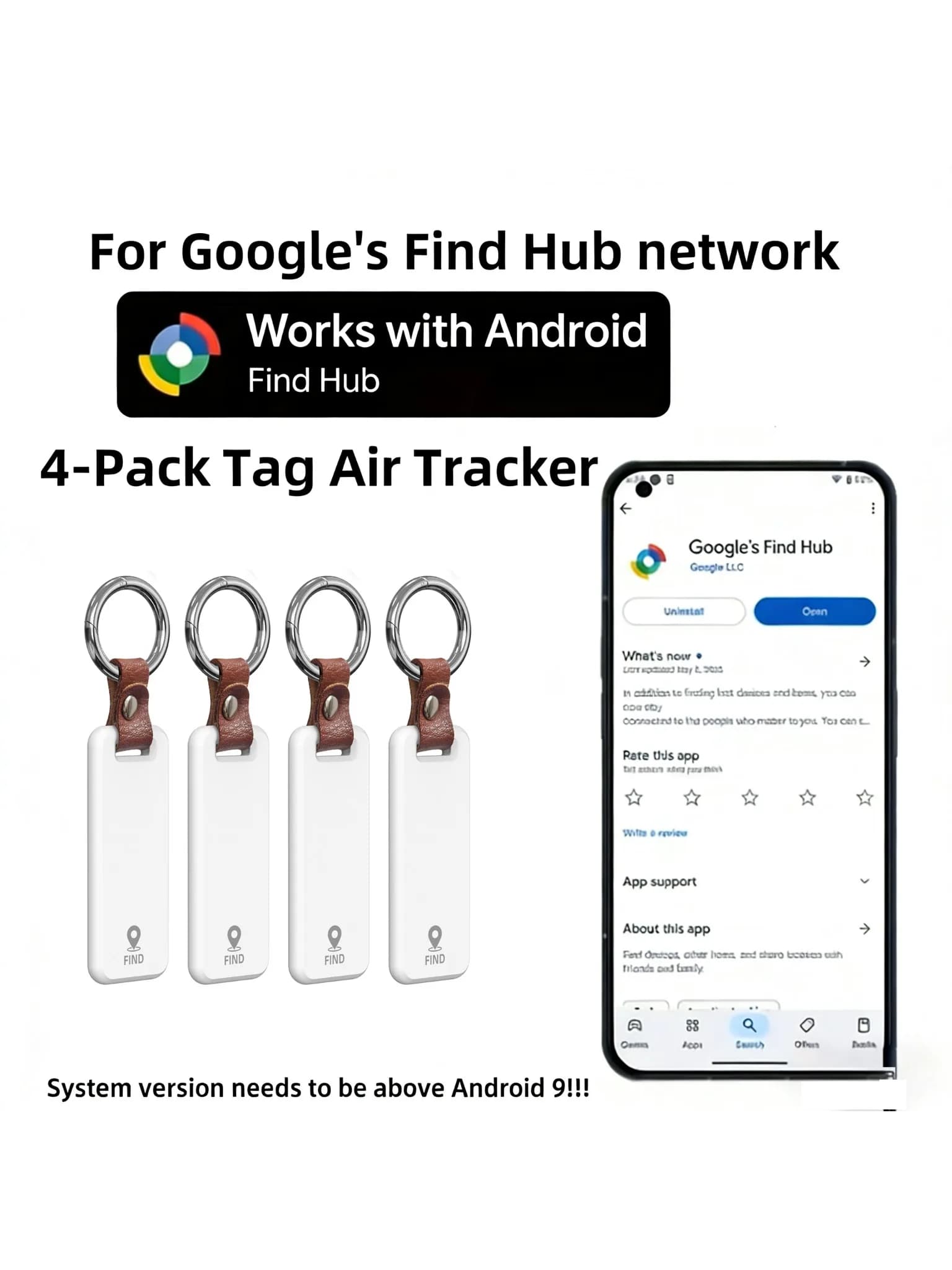 Paquet de 4 autocollants GPS de sécurité pour voiture, portefeuille pour animaux de compagnie, Anti-