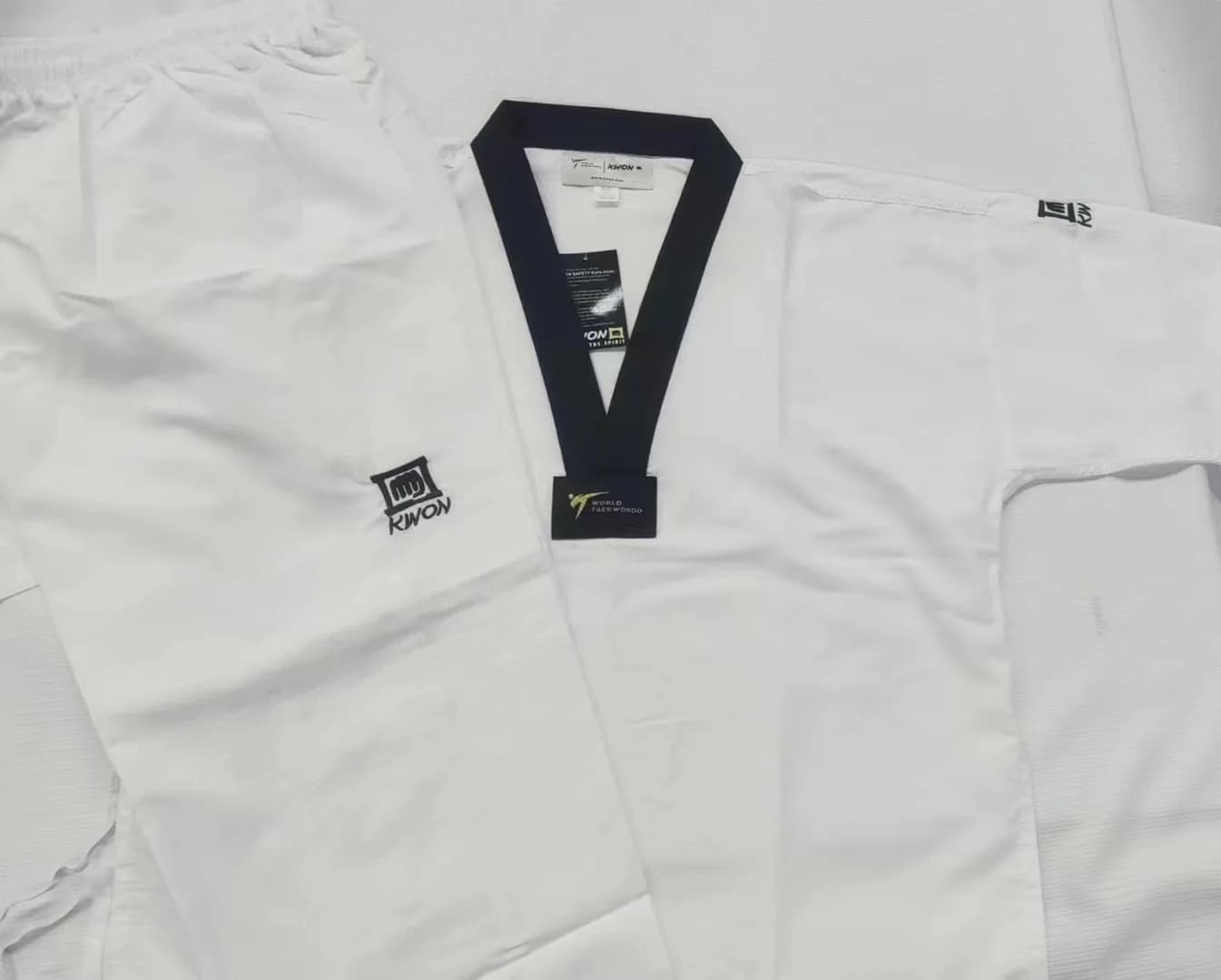 Uniformes de taekwondo KWON à séchage rapide, droboks de taekwondo super légers, grande taille 200cm