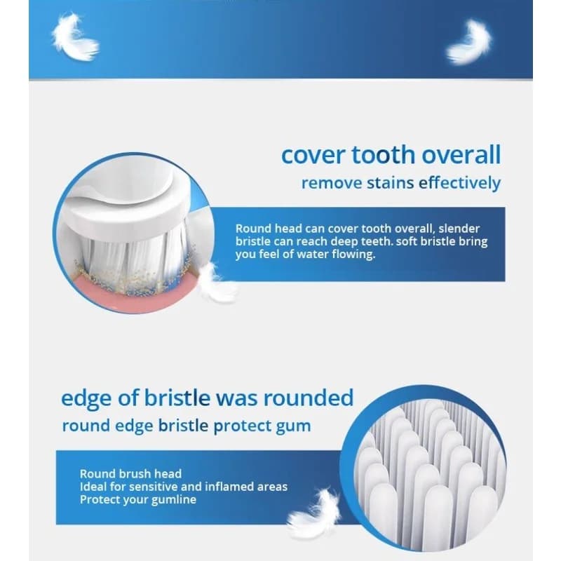 Oral B EB60 Sensi – têtes de brosse à dents électrique ultra-fines, poils souples et superfins, nett