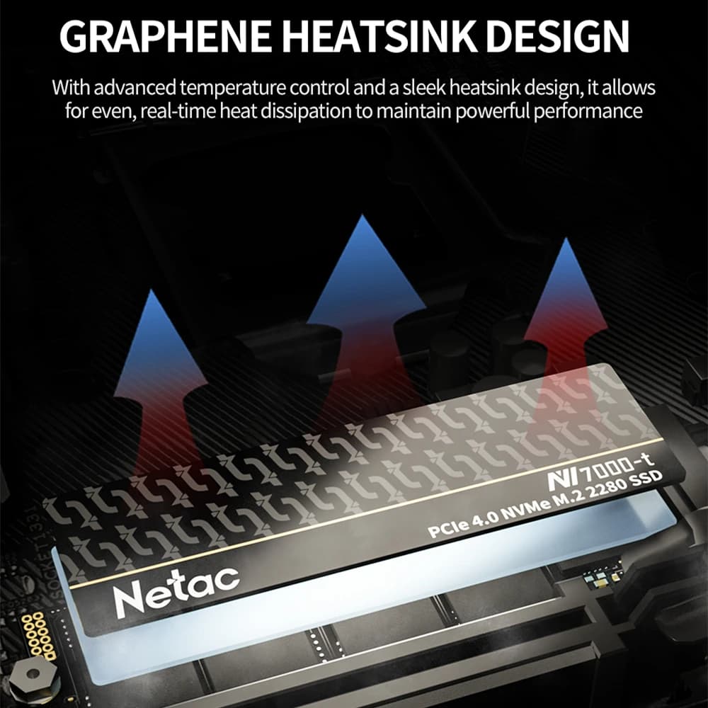 Netac-Disque dur interne à semi-conducteurs, 1 To, 2 To, 4 To, M2 SSD NVMe, 512 Go, PCIe4.0 M.2 2280