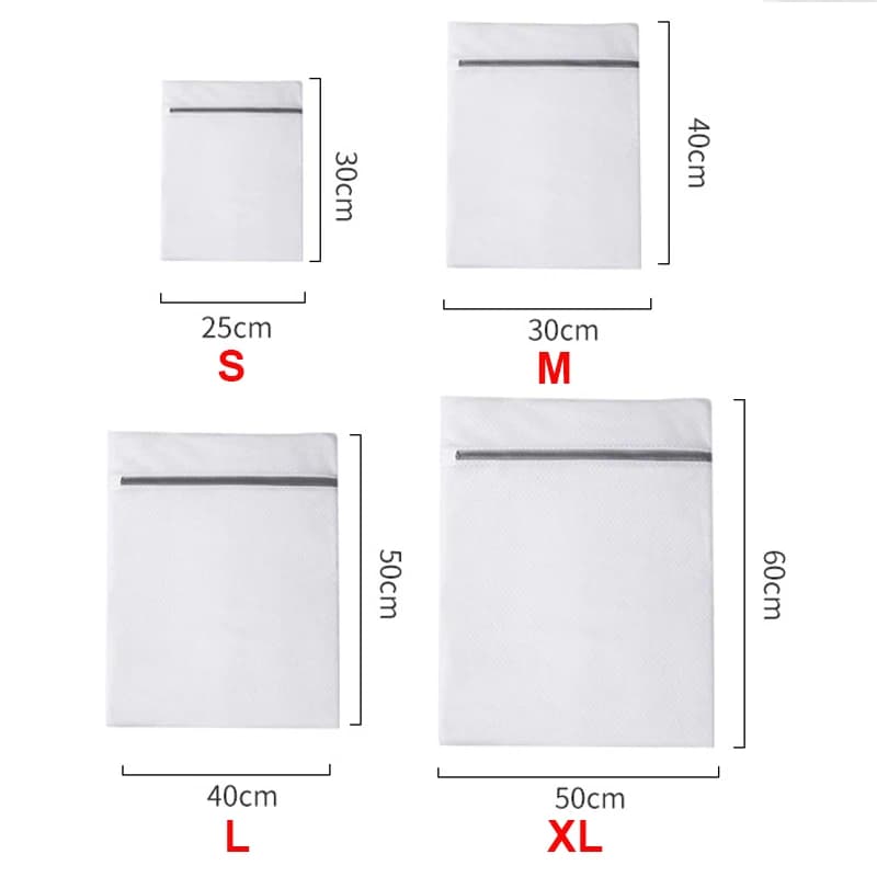 4 pièces/1 pièce/1 ensemble sac à linge en maille sacs de lavage du linge panier à linge en filet gr