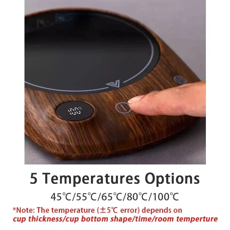 Plaque chauffante électrique pour boissons, 200W, chauffe-tasse intelligent pour thé au lait, café, 