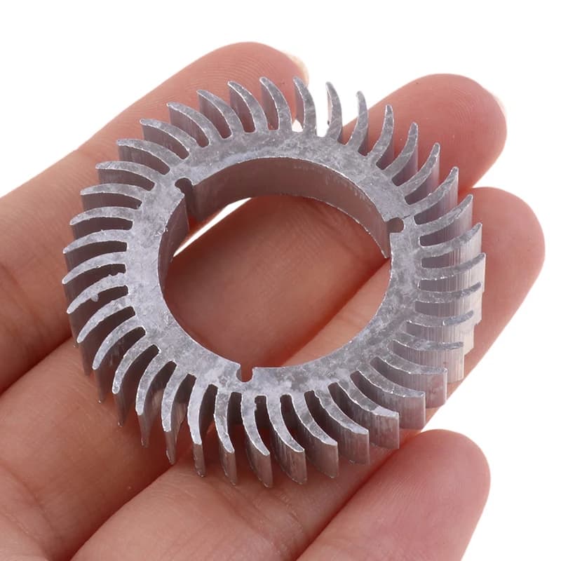 Dissipateur thermique LED haute puissance en aluminium, 20mm 27.5mm 32mm 40mm 1W 3W