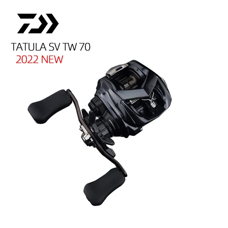 DAIWA-Moulinet de pêche TATULA TW SV 70 Baitcast, bobine SV, traînée 7 + 1BB, poids 2022 kg, 4.5g, n