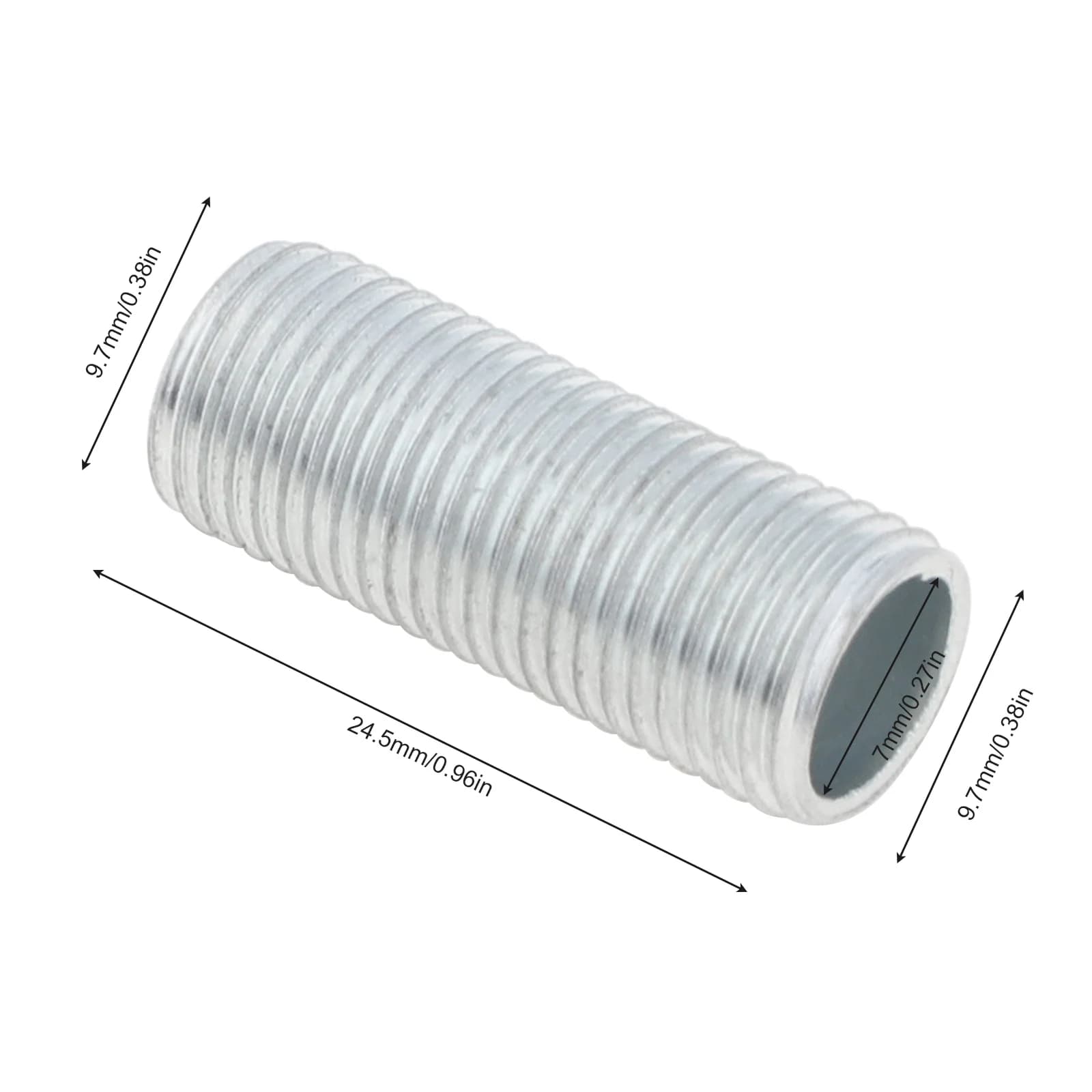 M10 x 1.0 filetage fin luminaire écrou hexagonal pour luminaire filetage fin plat écrou hexagonal fi