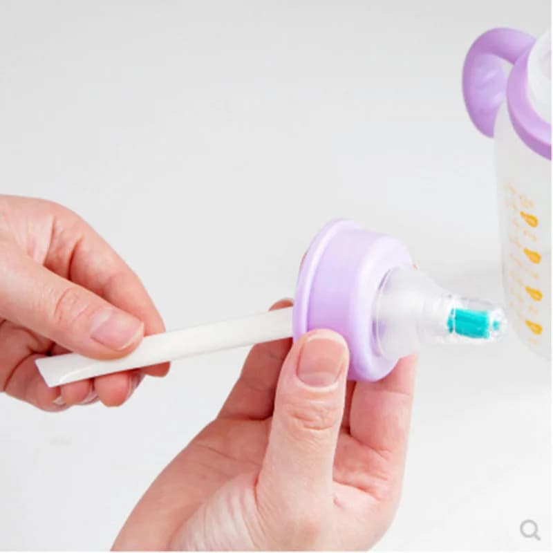 Brosse de nettoyage étroite à long manche, portable, pour biberon, outil de cuisine domestique, peti